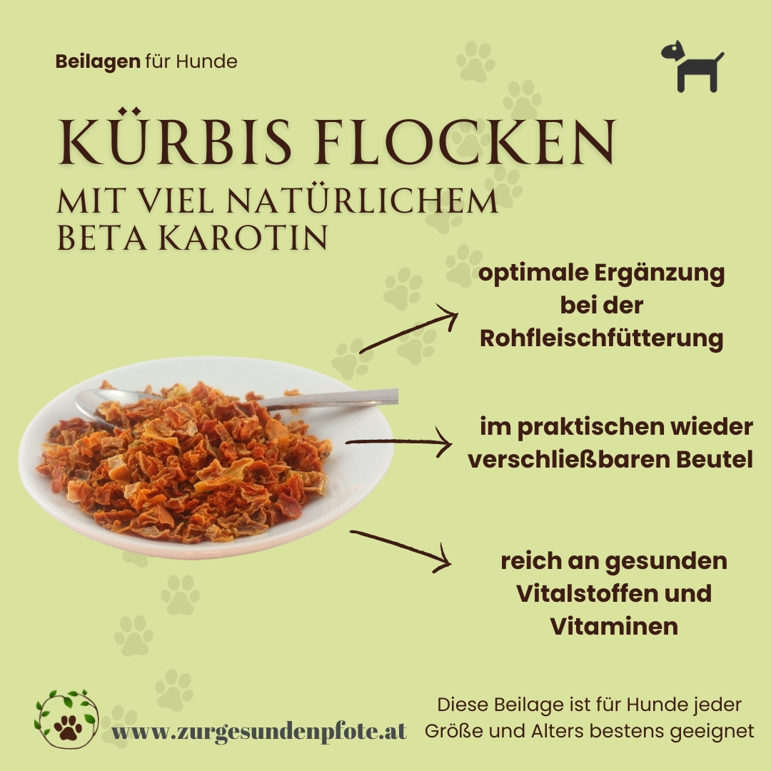 Kürbis Flocke - mit viel natürlichem Beta Karotin
