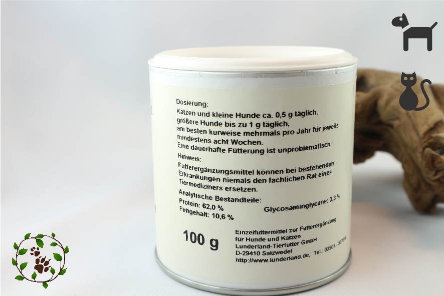 Grünlippmuschelpulver - gesunder Aufbau der Knorpel und Gelenke