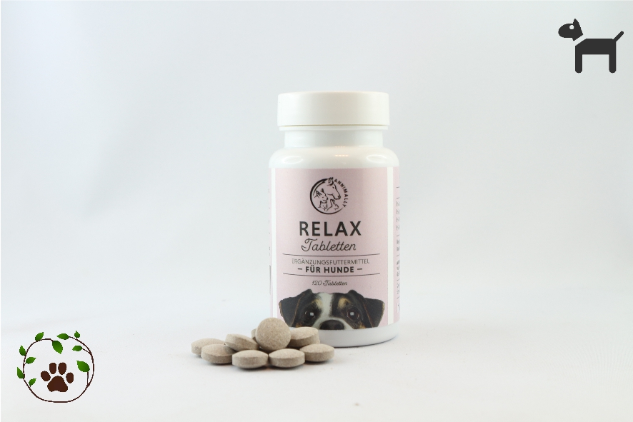 Relax Tabletten - beruhigen ganz natürlich ängstliche Hunde