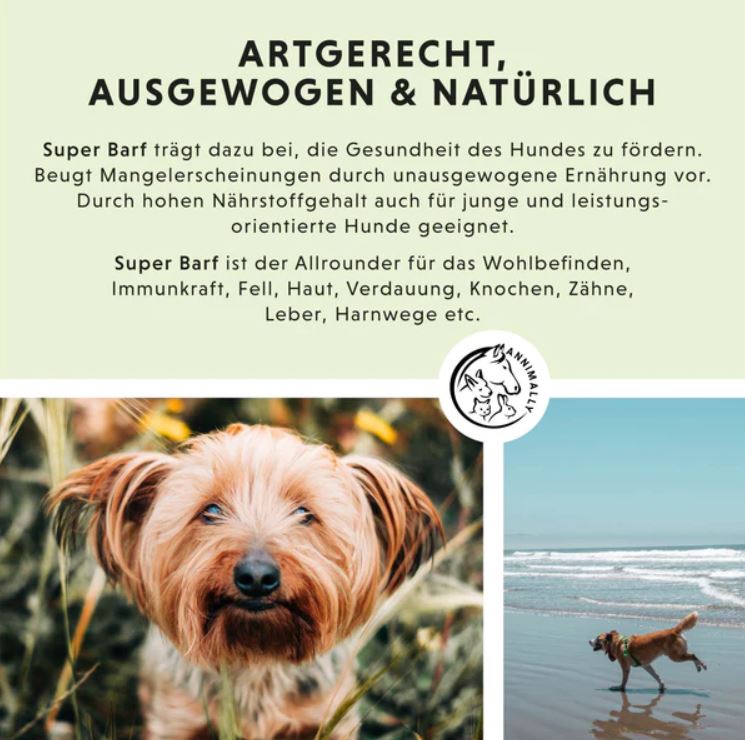 Super BARF - 100% natürlicher Mineral- und Kräutermix