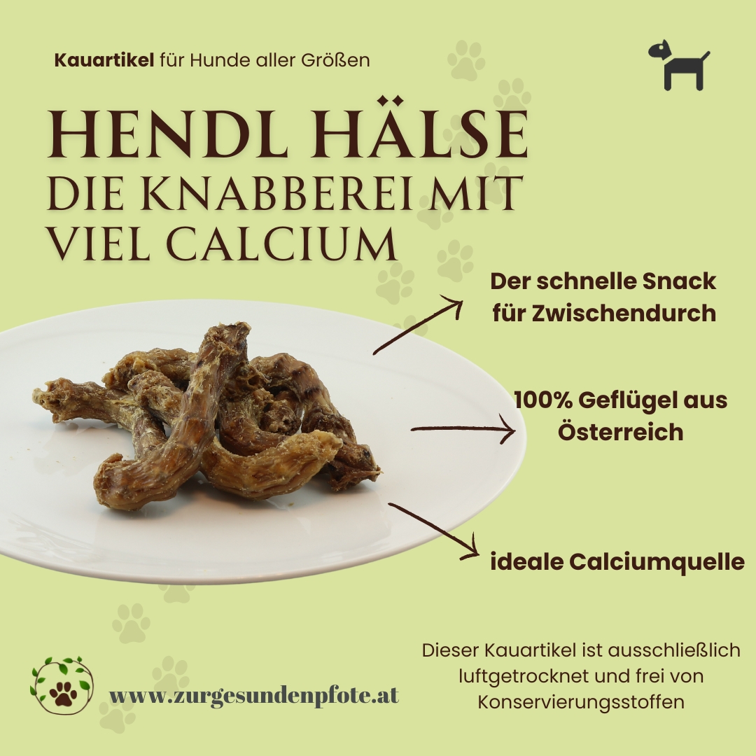 Hendl Hälse - Die Knabberei mit viel Calcium