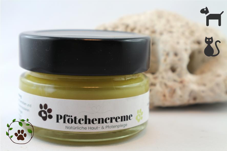 Pfötchencreme für Katzen - Natürliche Haut- & Pfotenpflege