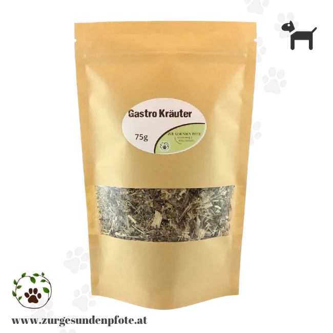 Gastro Kräuter für Hunde - wenn der Bauch grummelt - 75g