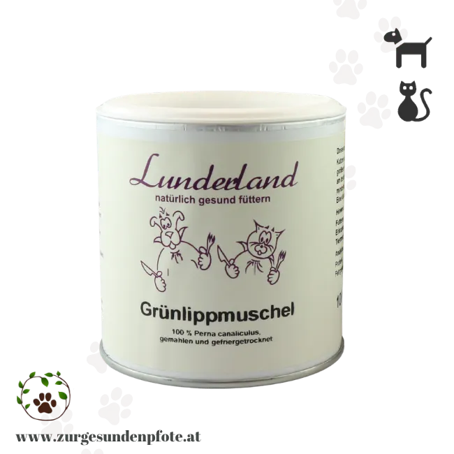 Grünlippmuschelpulver für Hunde