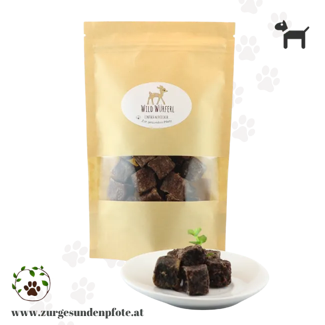 Wild Würferl - ein Stück Wildnis für Ihr Hunderl - 100g